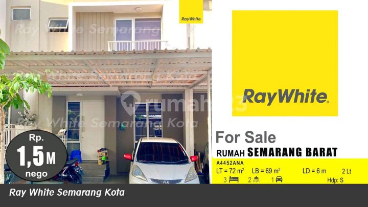 Rumah 2 Lantai Furnish Di Semarang Barat (A4452)