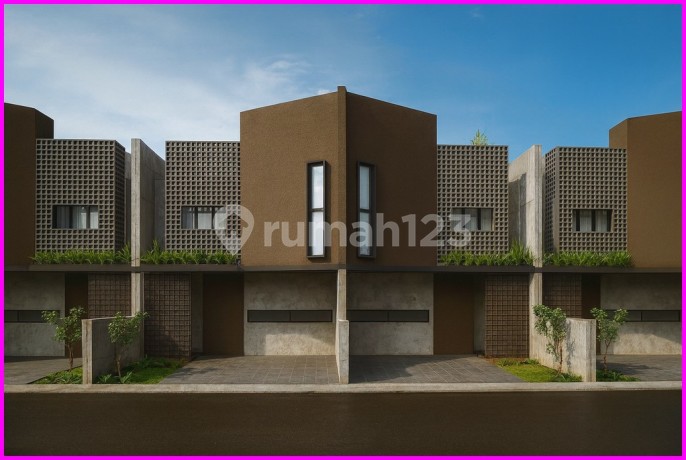 Dekat Hotel Hyatt Rumah Industrial Style Lokasi Premium