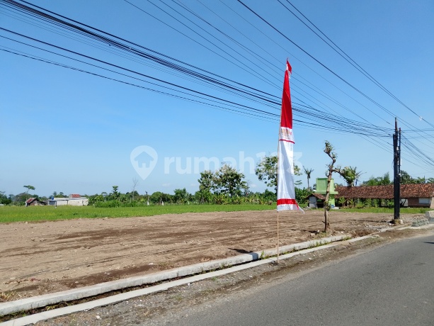 Tepi Aspal Maguwoharjo; Tanah Purwomartani Murah Siap Bangun; SHM