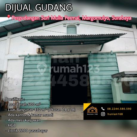 Gudang Pergudangan Suri Mulia Margomulyo Permai Surabaya Barat Gudang Pergudangan Suri Mulia Margomulyo Permai Surabaya Barat