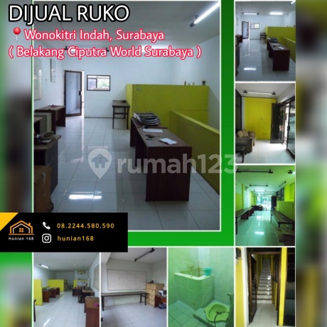 Ruko Perumahan Raya Wonokitri Indah Mayjend Mayjen Sungkono Surabaya Dukuh Pakis kupang barat