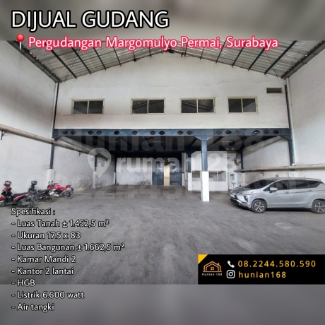 Gudang Pergudangan Margomulyo Permai Suri Mulia Angtropolis Surabaya