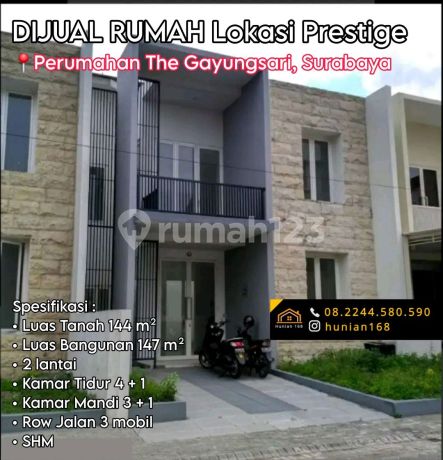 Dijual Jual Rumah The Gayungsari Gayung Sari Sakura Regency Regensi Surabaya Selatan Ketintang Siwalankerto