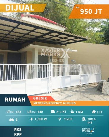 Ready-to-Occupy House in Perum Menteng Regency, Mulung Gresik Ready-to-Occupy House in Perum Menteng Regency, Mulung Gresik