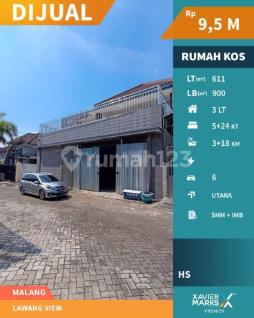 Rumah Plus Kost Premium Progress Bangun di Lawang View, Lawang Malang