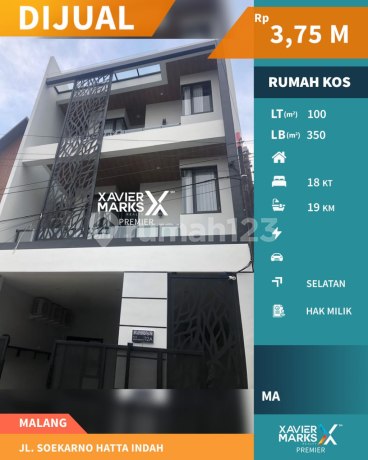 Ready-to-Occupy Boarding House in Soekarno Hatta Indah, Lowokwaru Malang Ready-to-Occupy Boarding House in Soekarno Hatta Indah, Lowokwaru Malang