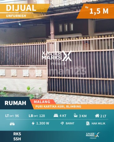 Ready-to-Live House In Puri Kartika Asri Housing, Blimbing, Malang