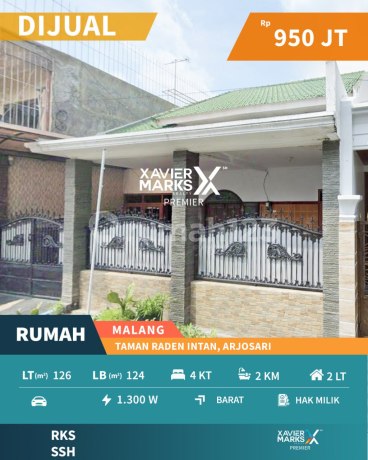 Rumah Terawat Di Taman Raden Intan, Arjosari Blimbing Malang Rumah Terawat Di Taman Raden Intan, Arjosari Blimbing Malang