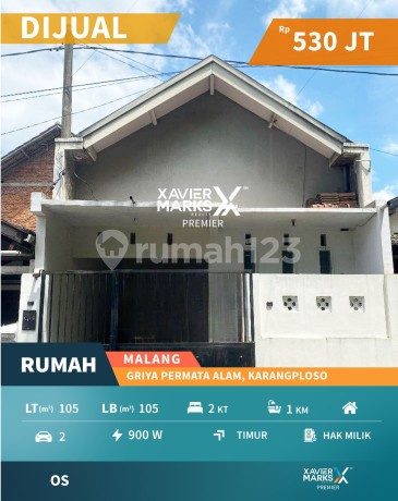 Rumah Murah Dekat Pusat Kota di Griya Permata Alam Malang Rumah Murah Dekat Pusat Kota di Griya Permata Alam Malang