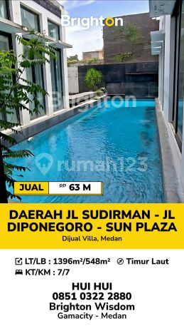 Rumah Mewah Luas 1396m2 Full Fasilitas Di Lokasi Prime Medan 