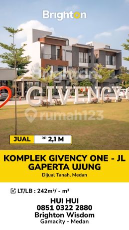Kavling Premium Luas 242 M² Di Komp Givency One - Medan Helvetia
