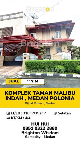 Rumah Siap Huni Posisi Hook di Taman Malibu Indah, Medan Polonia