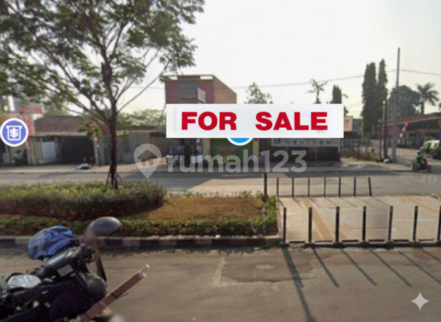 Kavling Ada Bangunan di Terusan Jalan raya Serpong (Dekat BSD)