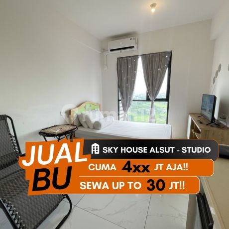 FOR SALE SKY HOUSE ALAM SUTERA STUDIO APARTMENT FURNISHED NEAR BINUS