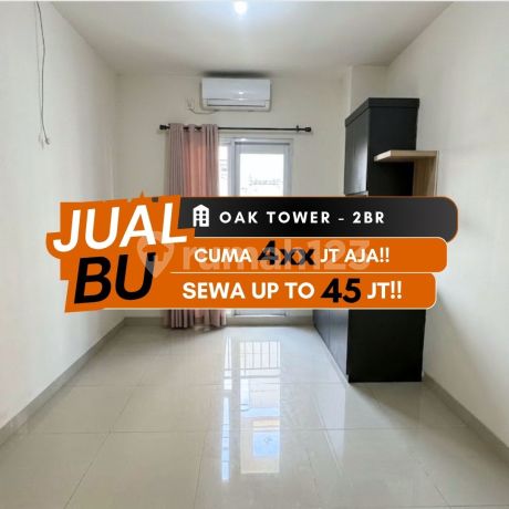 Jual Apartemen The Oak Tower 2Br Unfurnished 5 Menit ke LRT Jual Apartemen The Oak Tower 2Br Unfurnished 5 Menit ke LRT