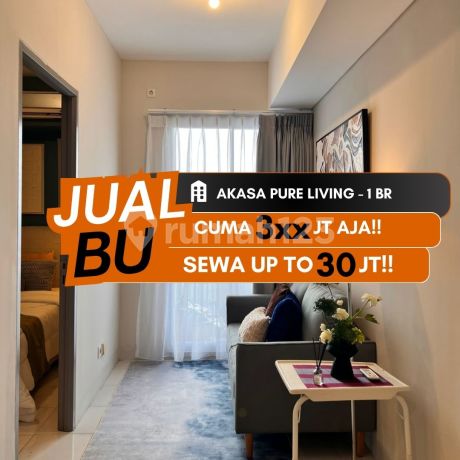Jual Apartemen Akasa Pure Living BSD 1Br Furnished Dekat Binus Jual Apartemen Akasa Pure Living BSD 1Br Furnished Dekat Binus