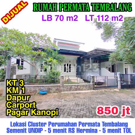 Rumah Undip Tembalang Murah Siap Huni