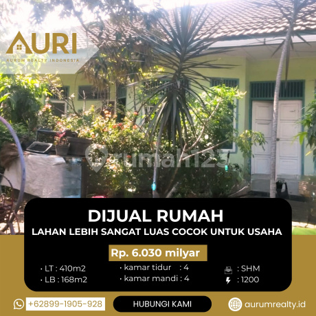 Dijual Rumah + Lahan Luas di Pinang Griya Permai, Tangerang Dijual Rumah + Lahan Luas di Pinang Griya Permai, Tangerang