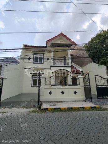 Rumah Sutorejo Selatan Strategis Siap Huni, Akses Jalan 3 Mobil