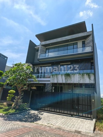 For Sale 3-Story Affordable Nice Move-In Ready House In North Emerald Mansion Citraland Near Gwalk West Surabaya