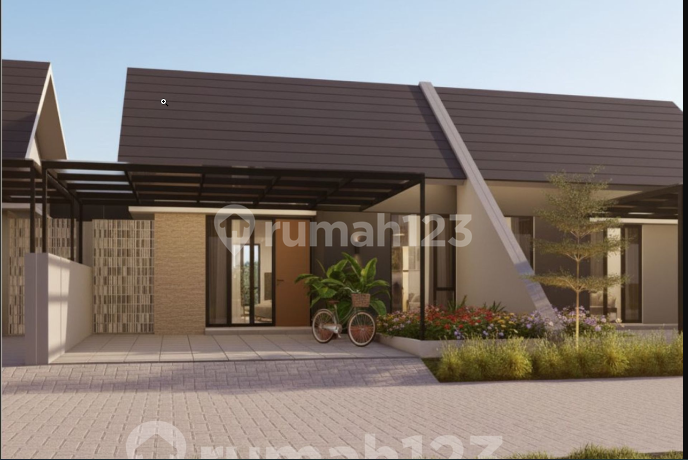 Rumah di Krian Kasih Regency Tanah Luas 88m SHGB Uang Muka 5 juta