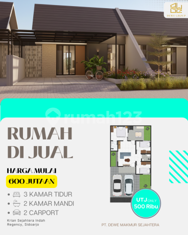 KASIH REGENCY B1-06 — DP Rp5 Juta, Modern & Lokasi Strategis!