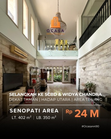 Senopati House For Sale Jakarta Selatan Near Scbd
