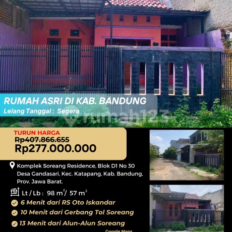 Rumah Asri di Kabupaten Bandung