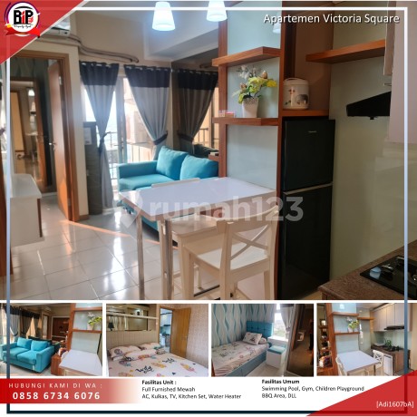 Disewakan apartemen victoria square fully furnish dipusat kota Tangerang