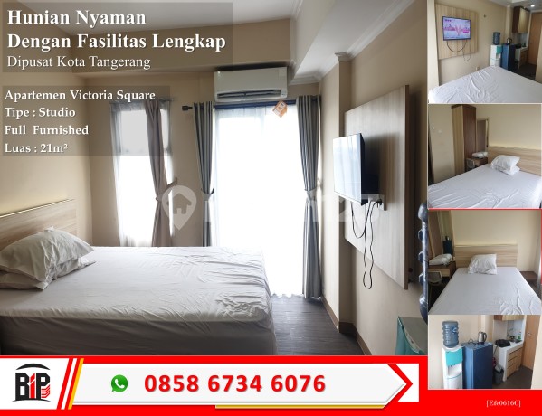 Apartemen Victoria Square Fully Furnish Mulai 2Jutaan Dikota Tangerang