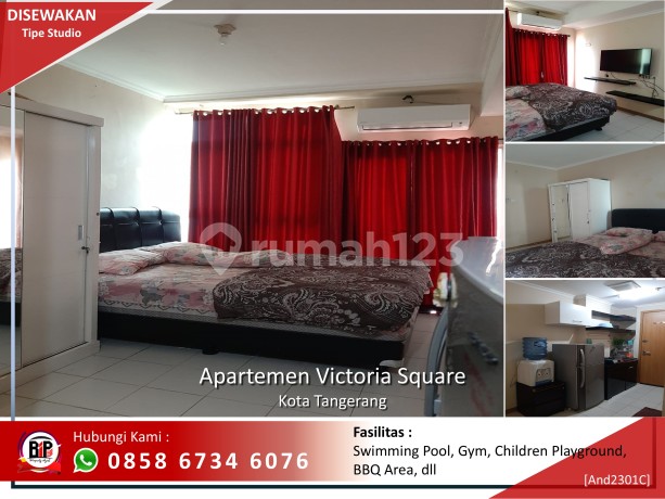 Full Furnished Dekaacses Tol Apartemen Victoria Square