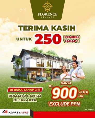 Jual Rumah Baru Di Jakarta Garden City Cakung Jakarta Timur Lister Hani 036