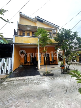 Jual Murah Rumah 2 Lantai Siap Huni Cluster Graha Surya Indah, Kec Cikupa Kab Tangerang Bebas Banjir