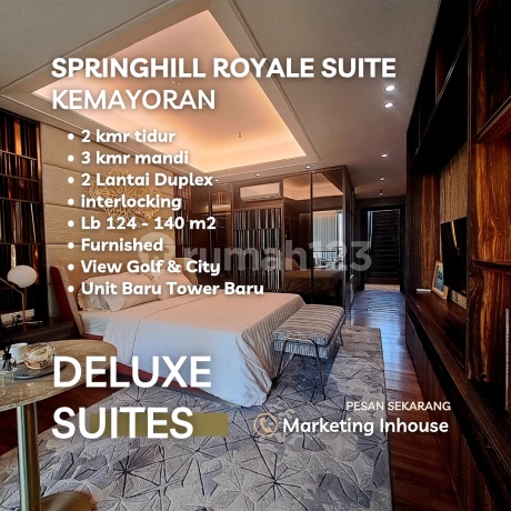 Apartemen Springhil Kemayoran 2 Lantai 2 Blkon View Golf bisa KPR Apartemen Springhil Kemayoran 2 Lantai 2 Blkon View Golf bisa KPR