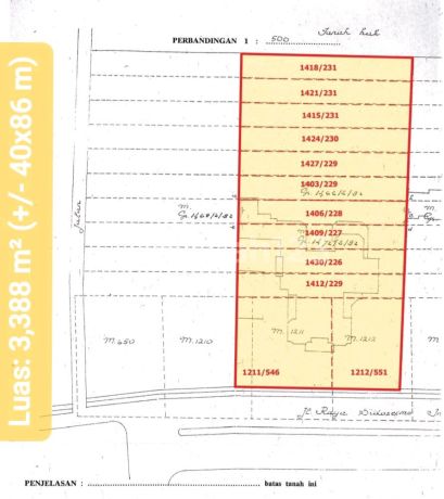 Ready-to-Build Land Plot and Flood-Free in Sidosermo Indah Surabaya