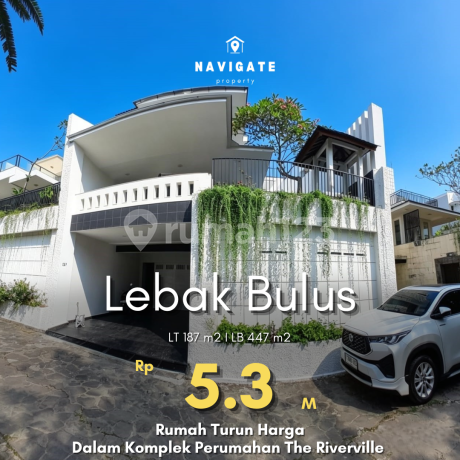Rumah Turun Harga Ada Pool Perumahan Riverville Lebak Bulus Rumah Turun Harga Ada Pool Perumahan Riverville Lebak Bulus