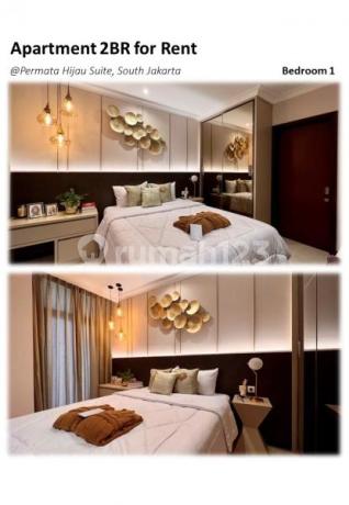 Apartment Permata Hijau Suites 2 Kamar Tidur Furnished