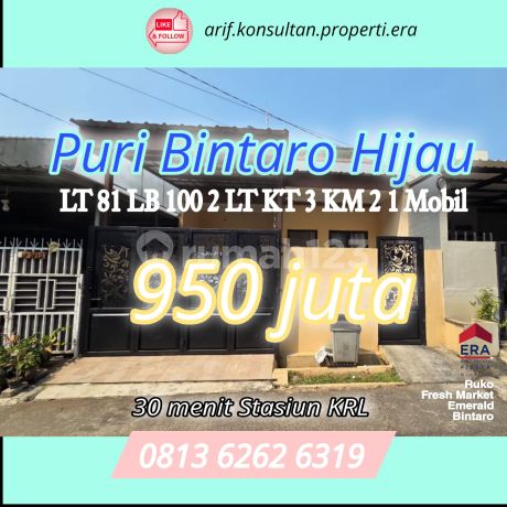 Rumah Siap Huni Minim Renov Dua Lantai Bebas Banjir Dekat Busway Ciledug - Blok M , Stasiun Bintaro Dan Toll Jorr Rumah Siap Huni Minim Renov Dua Lantai Bebas Banjir Dekat Busway Ciledug - Blok M , Stasiun Bintaro Dan Toll Jorr