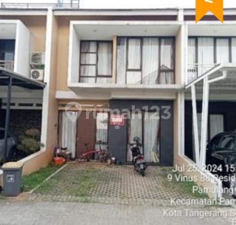 Rumah Murah Bgt 2Lt di Vinus 88 Residence,Pamulang Timur,Pamulang
