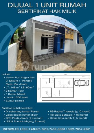 Hunian di Dekat Kota Jambi