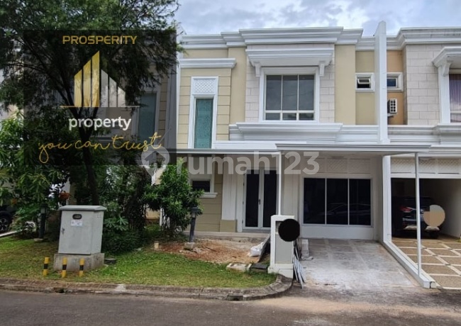 Rumah Fully Furnish Monochrome Cluster Flamingo The Spring Summarecon Tangerang