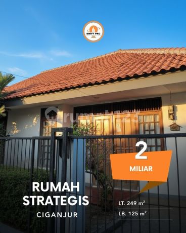 Rumah Sejuk dan Hijau Strategis di Ciganjur,Jakarta Selatan