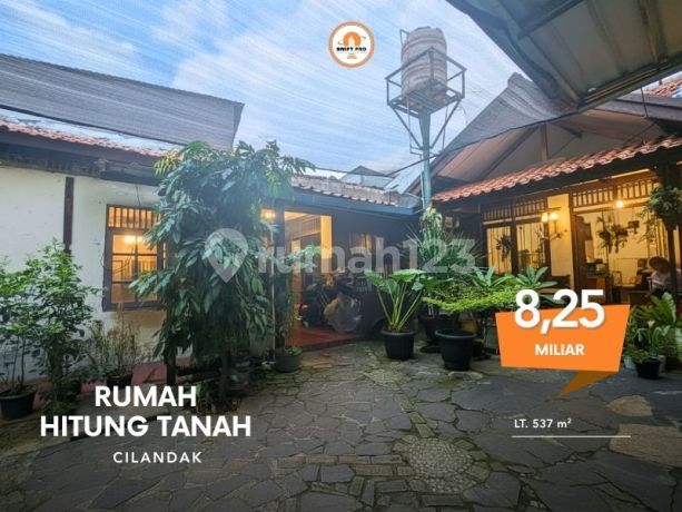 Jual Rumah Hitung Tanah Murah Cilandak