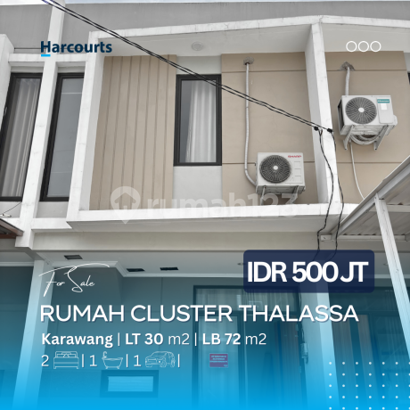 Rumah 2 Lantai Siap Huni SHM Cluster Thalassa Galuh Mas Rumah 2 Lantai Siap Huni SHM Cluster Thalassa Galuh Mas