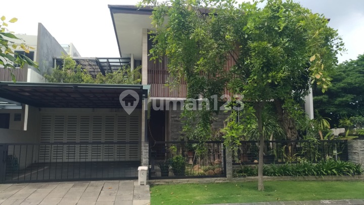 Murah Jual Cepat Rumah Full Marmer Graha Natura Full Surabaya