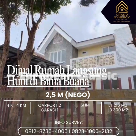 Temukan Ketenangan di Rumah Impian Anda, Bima Buana,,Yakinlah,,