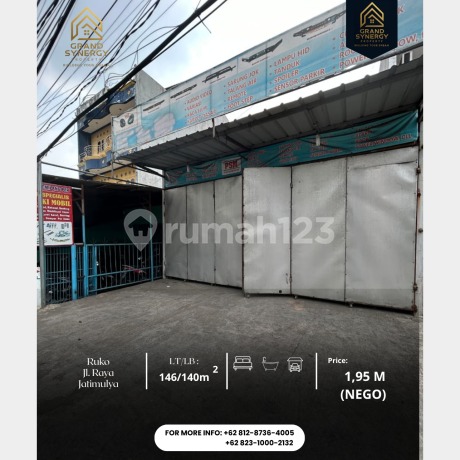 Ruko Strategis Untuk Bisnis di Jatimulya,,,Yakinlah,,,,