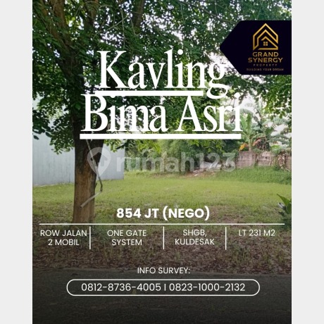 Tanah Kavling Bima Asri Posisi Kuldesak Adem Banget,,Yakinlah,, Tanah Kavling Bima Asri Posisi Kuldesak Adem Banget,,Yakinlah,,