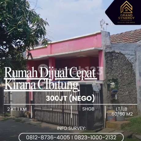 Dijual Cepat Rumah di Kirana Cibitung kondisi Bagus,,Yakinlah,,, Dijual Cepat Rumah di Kirana Cibitung kondisi Bagus,,Yakinlah,,,