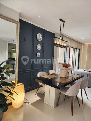 Apartemen Cantik 3+1 Br dengan Interior European Classic Full Renovasi di Beverly Tower Simatupang Ada Garden dan Bbq Area